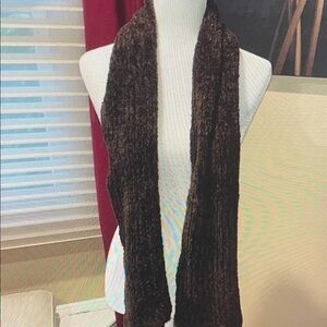 Luxurious Dark Brown Scarf